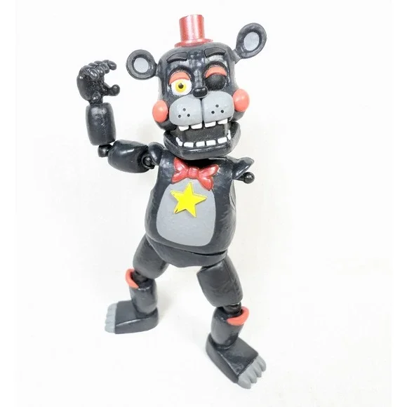 Five Nights at Freddys Lefty Action Figure INCOMPLETE Pizzeria Simulator 5" - Picture 1 of 7